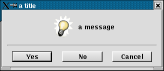 message dialog sample full size