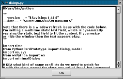 scrolled message dialog sample full size