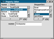 the property editor window full size