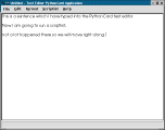 the text editor full size